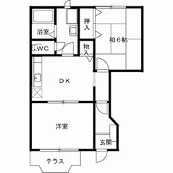 アパート鳥取市卯垣５丁目