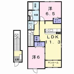 アパート鳥取市賀露北3丁目